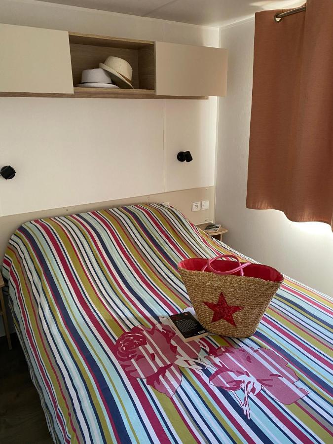 Mobil Home 3 chambres climatisé tout équipé Valras-Plage Esterno foto