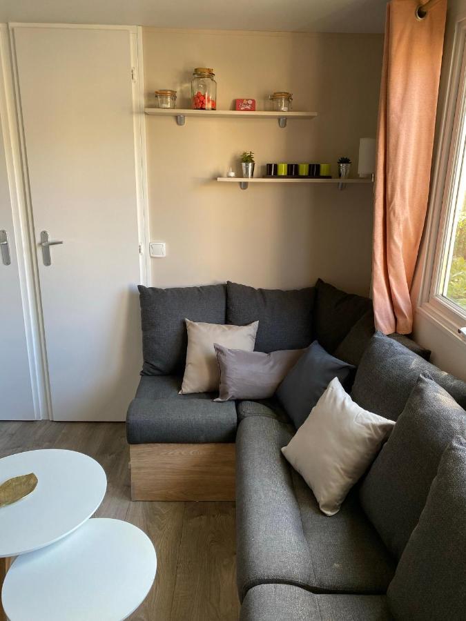Mobil Home 3 chambres climatisé tout équipé Valras-Plage Esterno foto