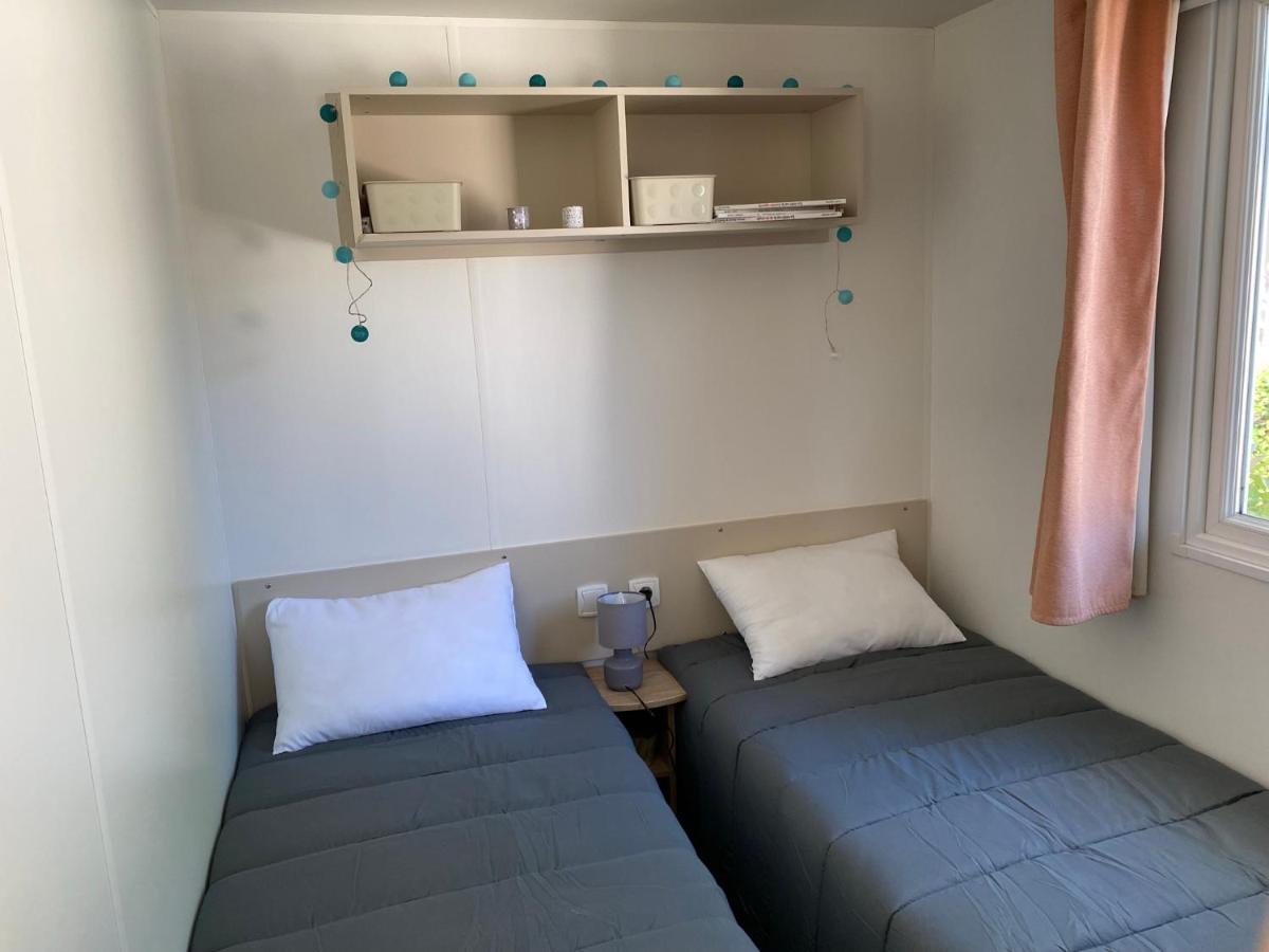 Mobil Home 3 chambres climatisé tout équipé Valras-Plage Esterno foto